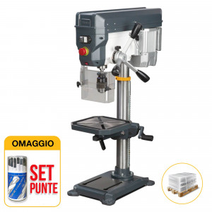 Optimum DQ22 - Trapano a colonna da banco, monofase 550W