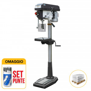 Optimum DQ25 - 400V - Trapano a colonna con trasmissione a cinghia, trifase