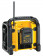 RADIO DA CANTIERE PORTATILE RICARICABILE A BATTERIA DEWALT DCR019