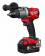 Kit Milwaukee 18V Fuel Trapano a percussione M18FPD2 + Avvitatore ad impulsi 1/4" M18FID2 (Due batterie 5Ah + Valigetta)