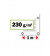 Ribiland PRBV23018X10G - Frangivista rinforzato 230gr/m² 1,8m x 10 m