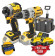 Dewalt kit elettroutensili a batteria 18V - Avvitatore ad impulsi DCF850 + Trapano a percussione DCD996