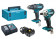 Makita DLX2337J - Kit utensili a batteria 18V - Trapano avvitatore DHP482 + Avvitatore a impulsi DTD156