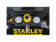 Stanley DST 101/8/6 - Compressore aria portatile molto silenzioso non lubrificato 6 litri 