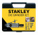 Kit smerigliatrice pneumatica dritta Stanley 160153XSTN + 10 mole e Accessori