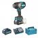 Makita TW001GM201 - Avvitatore a impulsi a batteria 40V XGT - 2 x 4Ah - Coppia 1800Nm