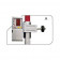 Metrica 60621 - Asta telescopica per ricevitore 240 cm.