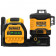 Dewalt DCE089D1G18-QW - Tracciatore Laser 3 x 360° raggio verde 18/12V XR - 1 X 2Ah