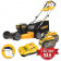 RASAERBA A BATTERIA DEWALT 18V