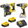 Tassellatore SDS Plus 18V brushless Dewalt DCH273 + DCD996NT + 2 Batterie 5Ah con omaggio