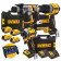 Dewalt kit elettroutensili a batteria Powerstack - Trapano DCD805 - Avvitatore DCF850 - Tassellatore DCH172