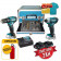 Makita CLX228SAX1 - Kit utensili a batteria 12V, Trapano e Avvitatore a impulsi con 23 accessori