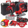 Milwaukee M18 kit utensili a batteria - Trapano avvitatore BPD, seghetto alternativo BJS