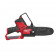 Milwaukee M12 FHS-602X - Elettrosega per potatura a batteria Fuel, 2 batterie da 6Ah in valigetta 4933472212 vista laterale 