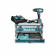 Makita DHP453RFX2 - Trapano avvitatore a batteria con percussione, 2 x 3ah in valigetta e 96 accessori cassetto aperto e trapano sopra