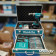 Makita DHP453RFX2 - Trapano avvitatore a batteria con percussione, 2 x 3ah in valigetta e 96 accessori in dettaglio aperto valigia aperta e trapano sopra