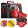 Milwaukee M18 FHX-552X - Tassellatore a batteria M18 Fuel, 2,5J, 2 x 5Ah