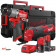  Milwaukee kit utensili a batteria M12 - Utensile multifunzione M12 FMT - Trapano avvitatore M12 FPD 