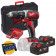 Milwaukee M18 BPD-402C, trapano avvitatore 18V a batteria con percussione, batterie 2 x 4.0Ah 