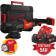 Milwaukee M18 FROP15-502X - Lucidatrice rotorbitale a batteria 18V, orbita 15 mm