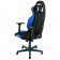 Sparco Grip 00989 - Sedia poltrona da ufficio - sedile sportivo tessuto blu/nero