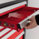 Usag 519 RD2 - Banco da lavoro RACING con piano in acciaio INOX - 12 cassetti