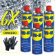 WD40 Sbloccante lubrificante 6 bombolette spray 400ml con OMAGGIO