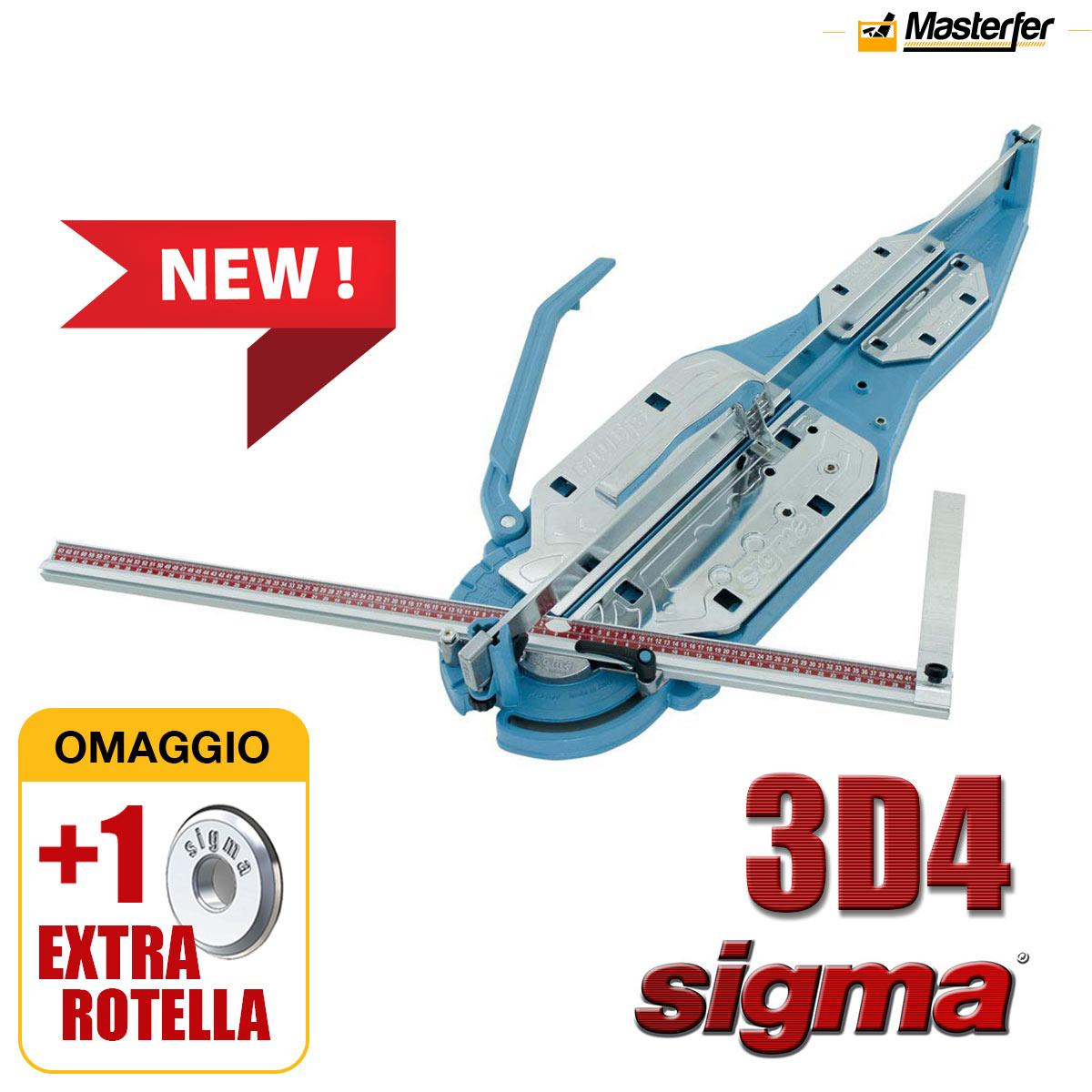 SIGMA 3D2 95cm TAGLIAPIASTRELLE Professionale Grès Mattonelle Prodotto Italiano